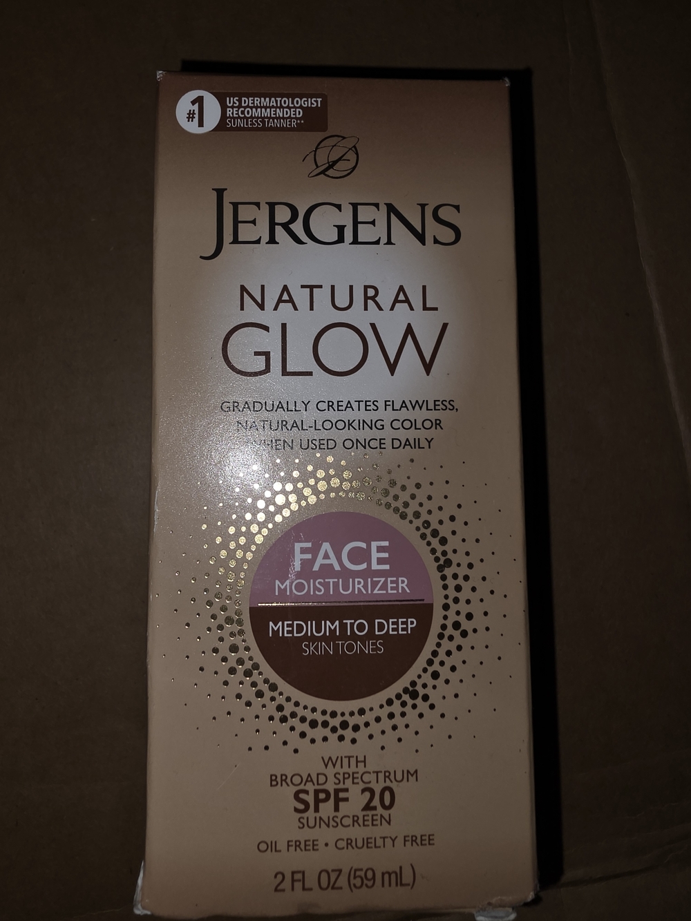 Erge Face Moisturizer - Beige and Pink Accents